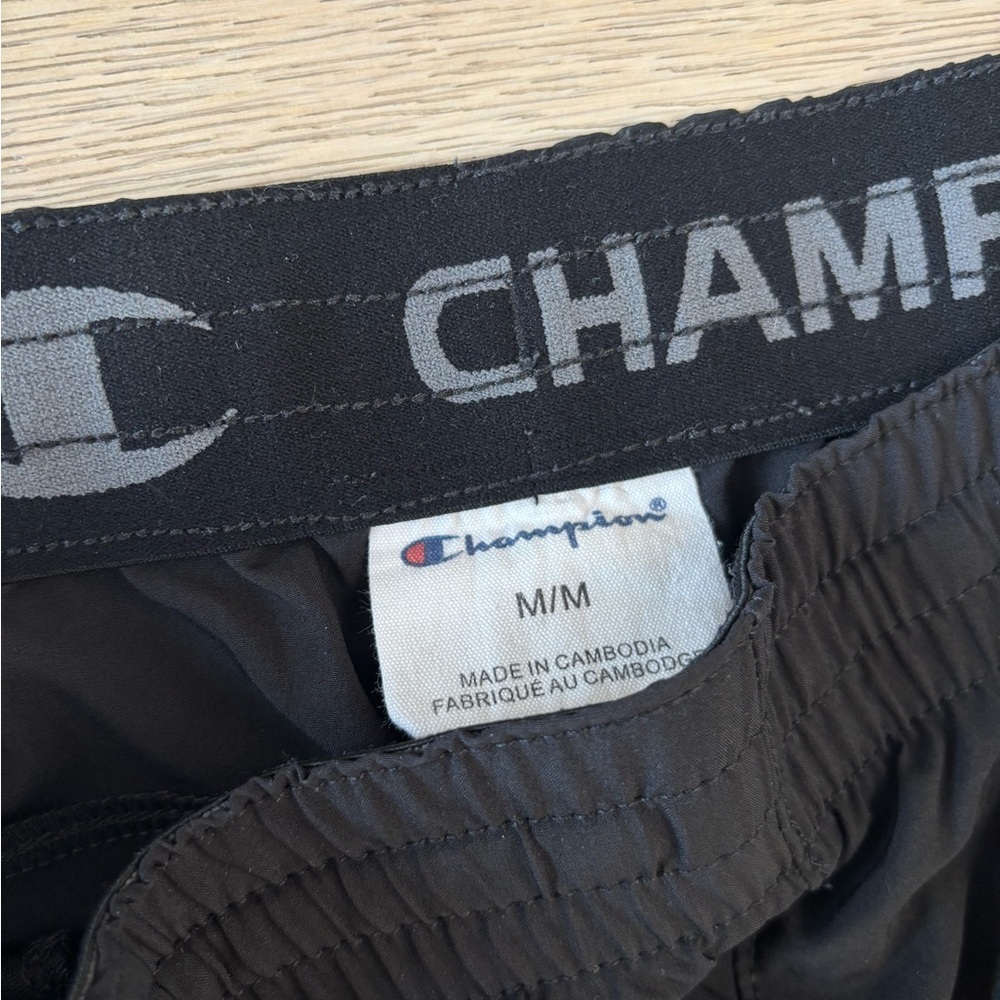 Champion Men's Black Athletic Pants Size Medium - Picture 2 of 3
